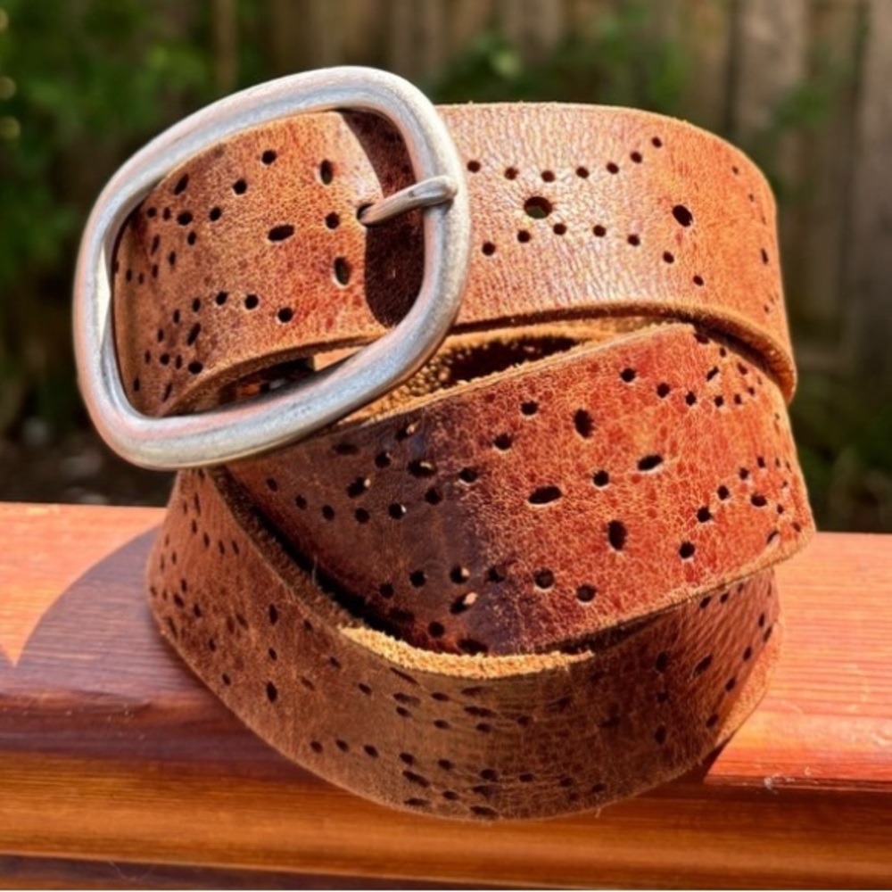 Brown Leather Belt